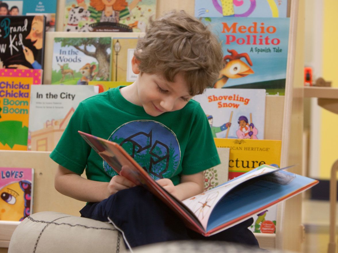 boy reading