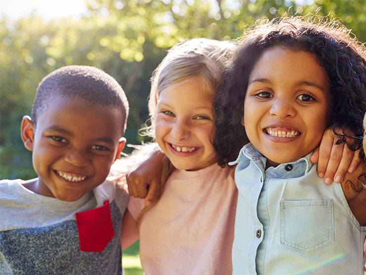 smiling kids