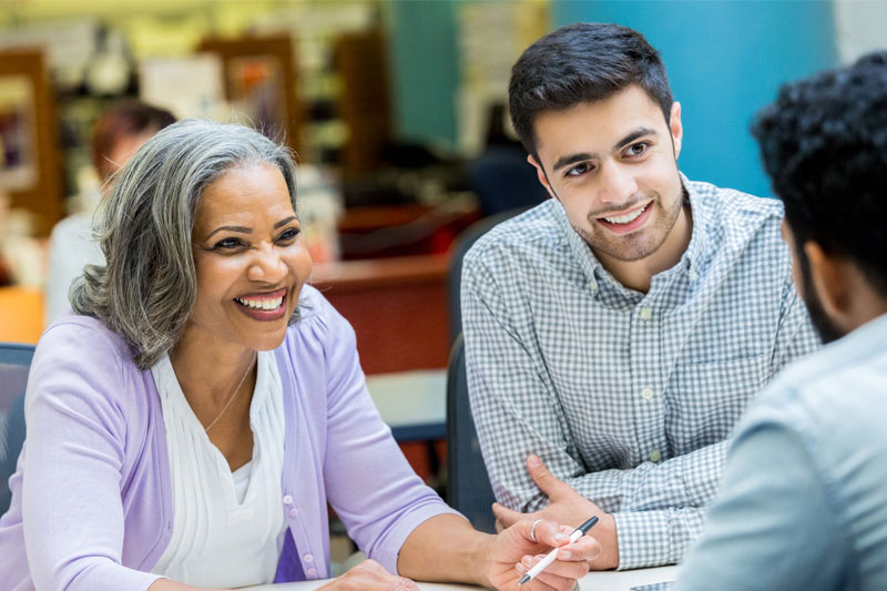 Adult son seeking elder care support for aging mom